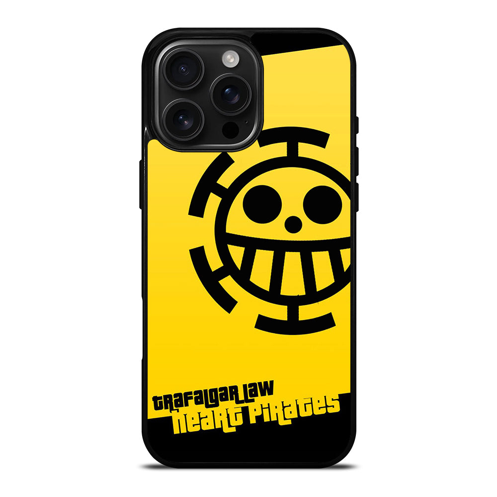 HEART PIRATES TRAFALGAR LAW ONE PIECE iPhone Case Cover