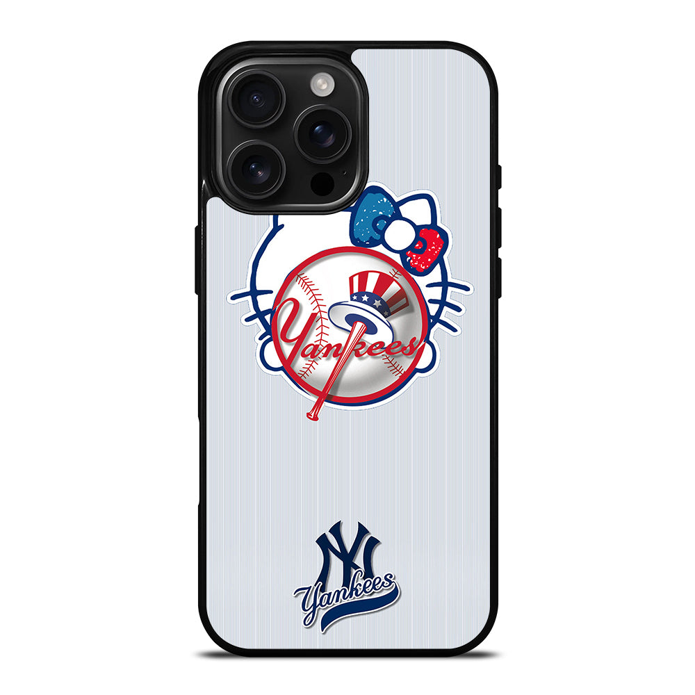 HELLO KITTY NEW YORK YANKEES iPhone Case Cover