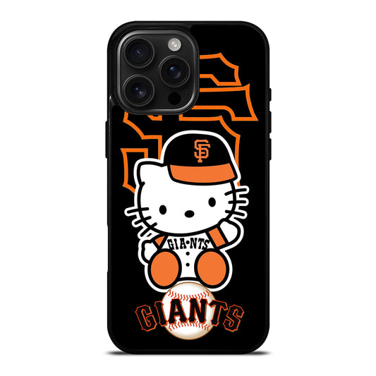 HELLO KITTY SAN FRANCISCO GIANTS iPhone Case Cover