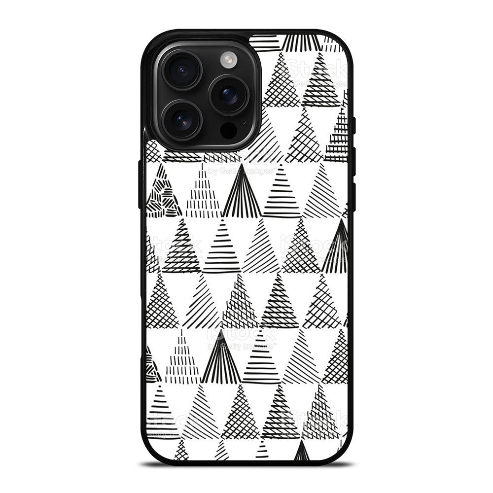 HERRINGBONE TRIANGLE iPhone Case Cover