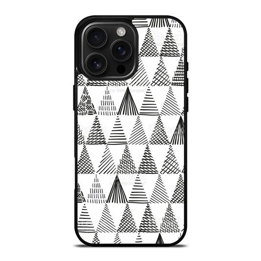 HERRINGBONE TRIANGLE iPhone Case Cover