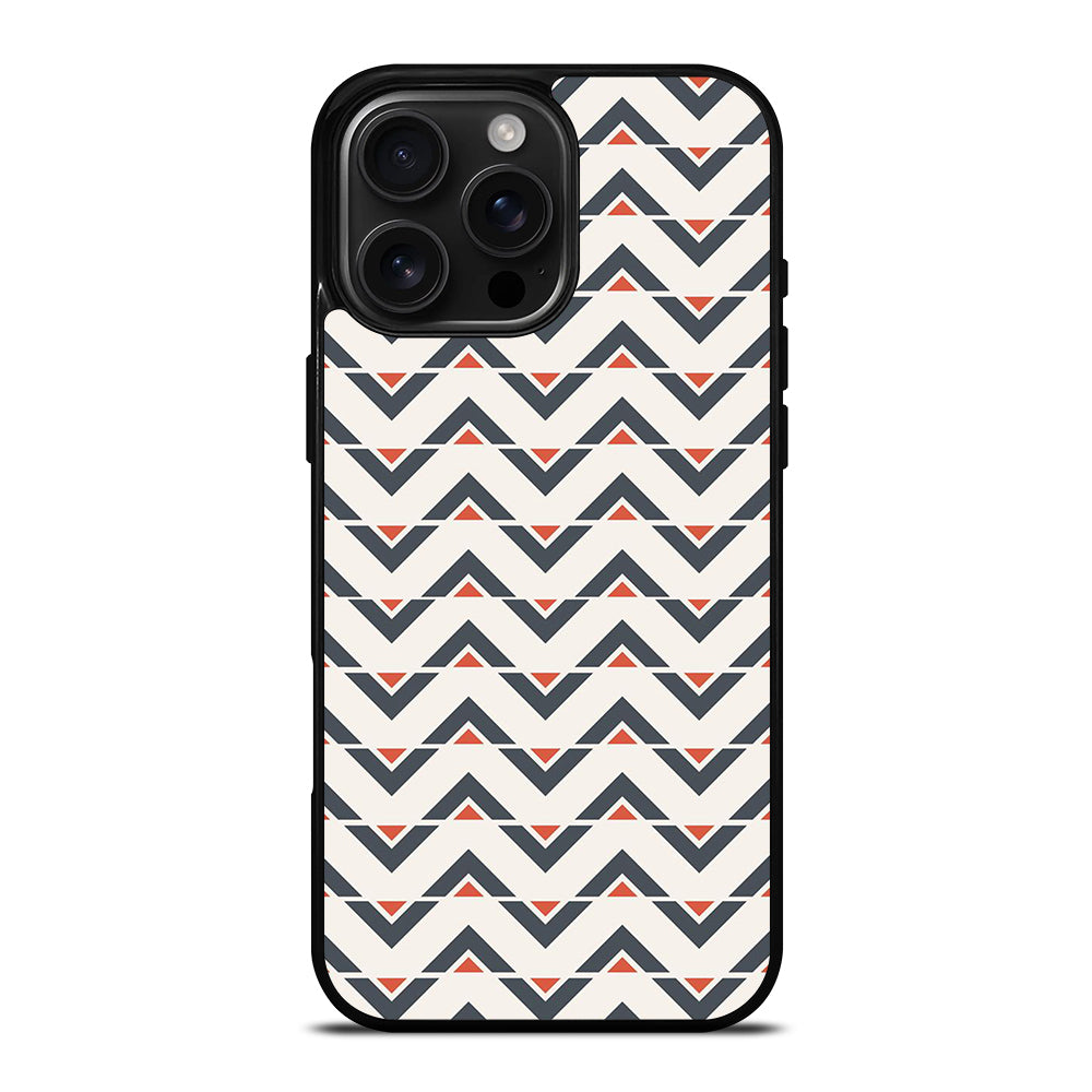 HERRINGBONE TRIANGLE PATTERN iPhone Case Cover