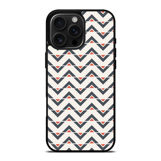 HERRINGBONE TRIANGLE PATTERN iPhone Case Cover