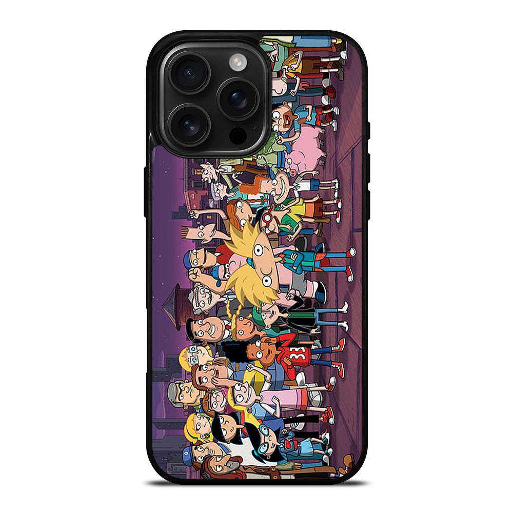 HEY ARNOLD ALL CHARACTER iPhone Case Cover