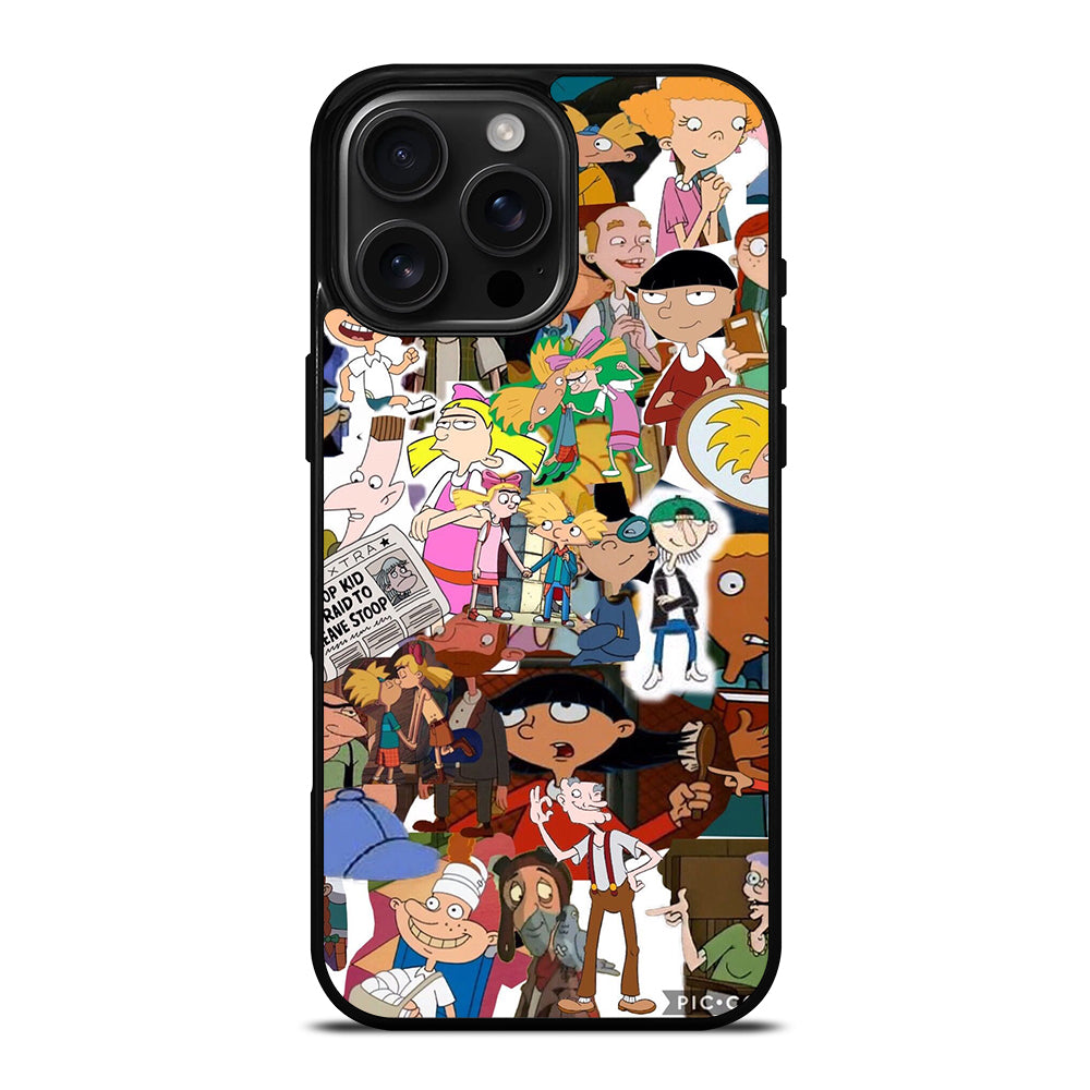 HEY ARNOLD COLLAGE iPhone Case Cover