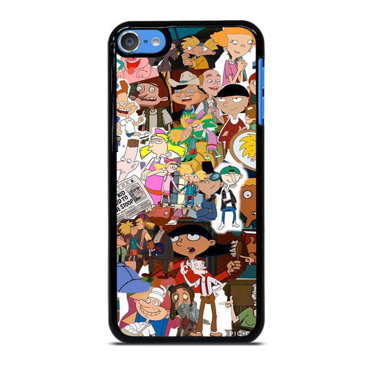 HEY ARNOLD COLLAGE iPod Touch Case Cover