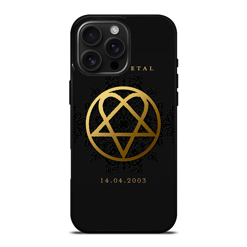 HIM BAND GOLD LOGO iPhone Case Cover