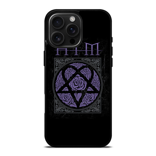 HIM BAND LOGO FLOWER iPhone Case Cover
