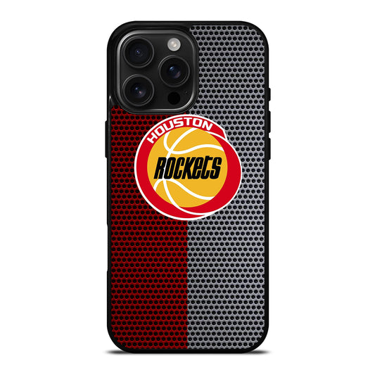 HOUSTON ROCKETS METAL LOGO iPhone Case Cover