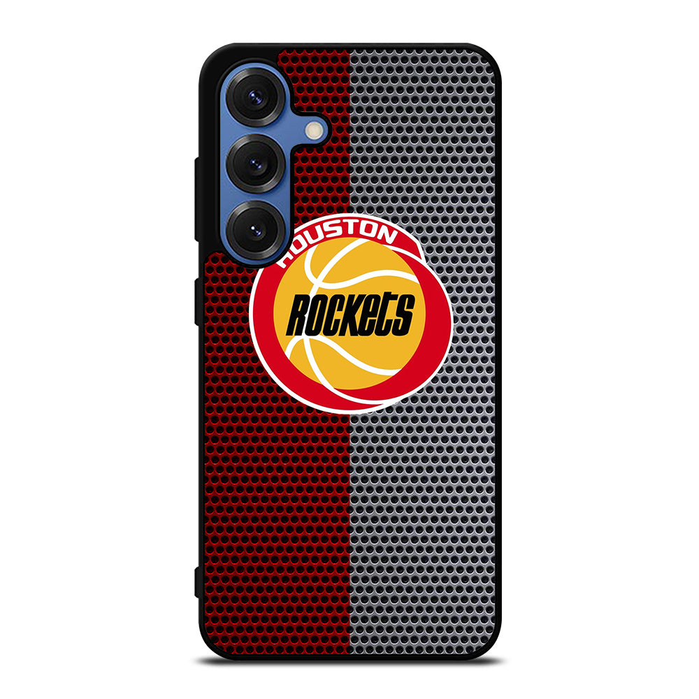 HOUSTON ROCKETS METAL LOGO Samsung Galaxy Case Cover