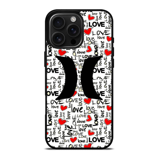 HURLEY LOGO PATTERN iPhone Case Cover
