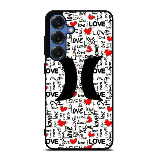 HURLEY LOGO PATTERN Samsung Galaxy Case Cover