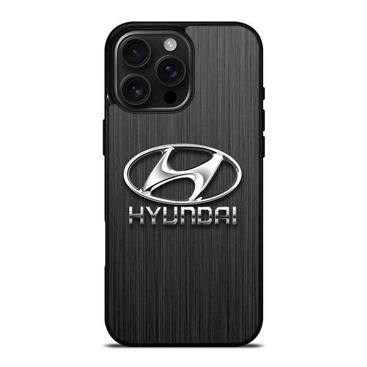 HYUNDAI LOGO METAL iPhone Case Cover