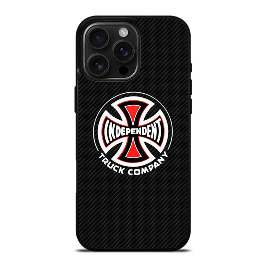 INDEPENDENT TRUCK COMPANY LOGO CARBON iPhone Case Cover