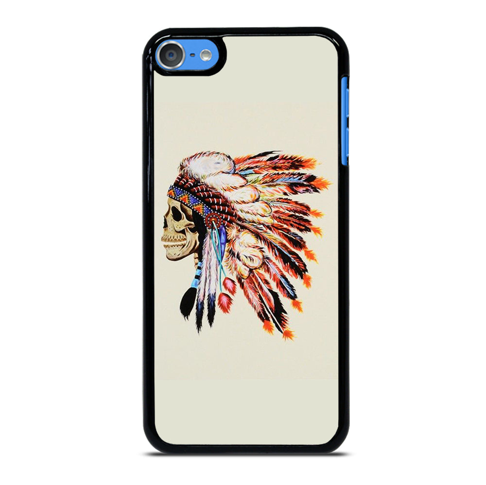 INDIAN FEATHER SKULL 2 iPod Touch Case Cover