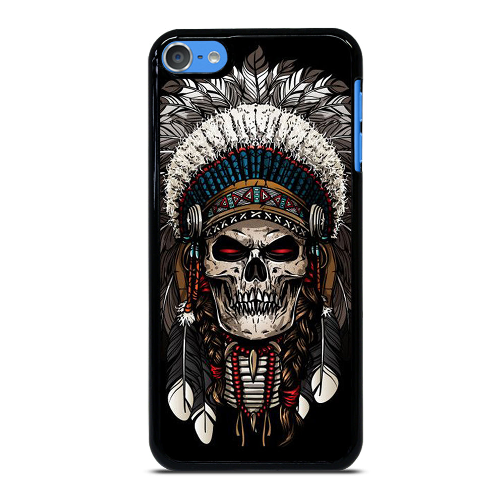 INDIAN FEATHER SKULL ART 2 iPod Touch Case Cover