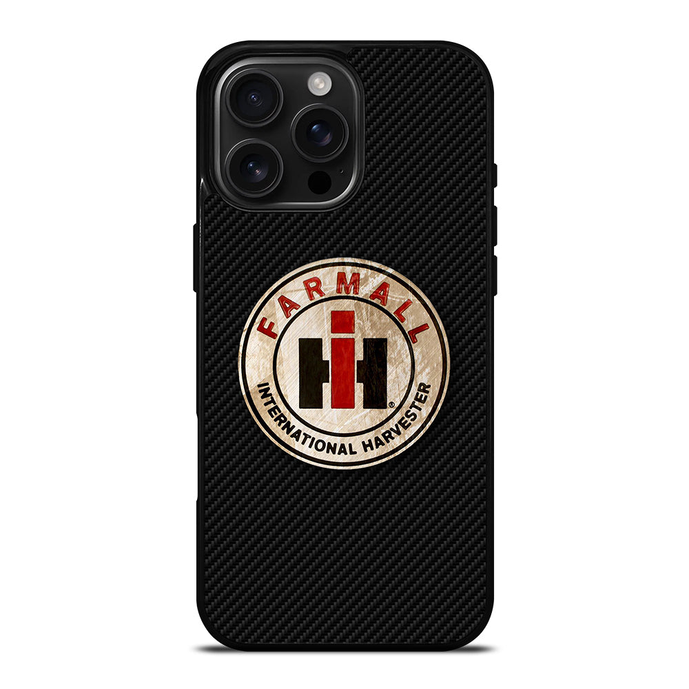 INTERNATIONAL HARVESTER LOGO CARBON iPhone Case Cover