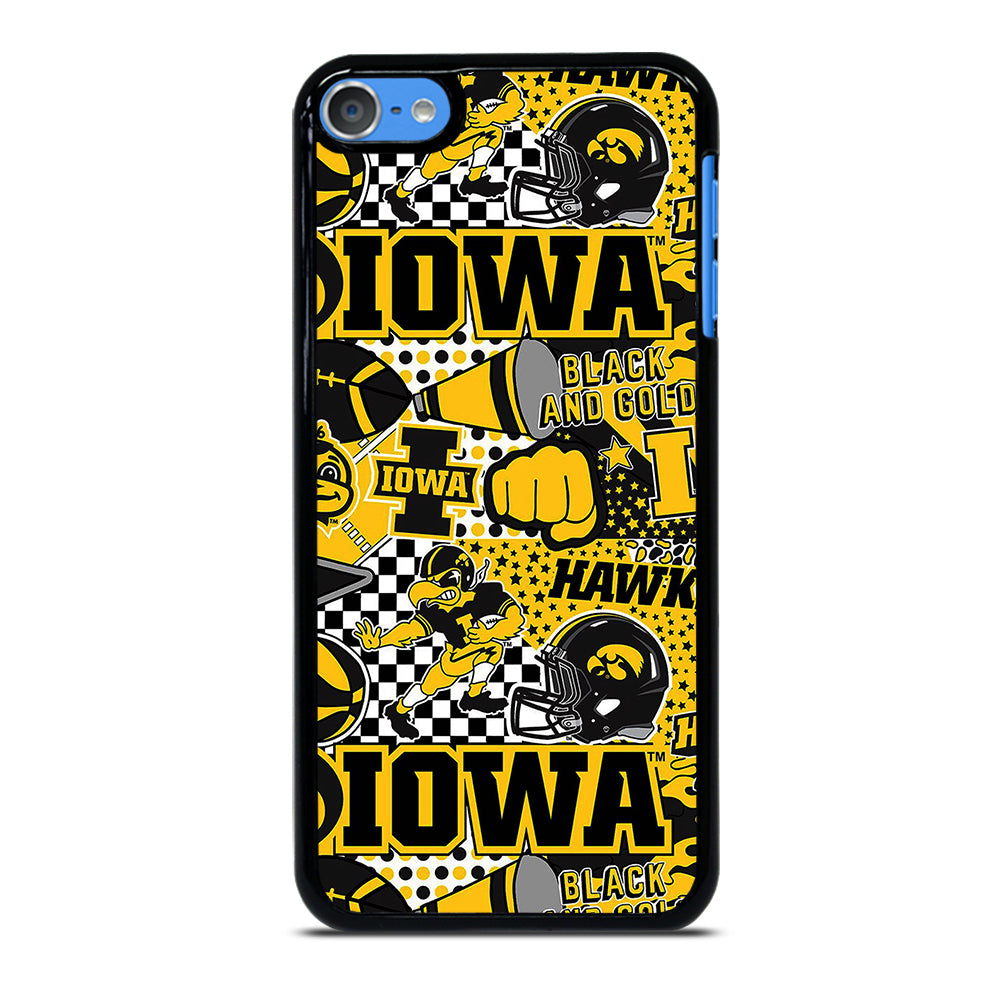 IOWA HAWKEYES COLLAGE iPod Touch Case Cover
