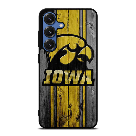 IOWA HAWKEYES WOODEN Samsung Galaxy Case Cover