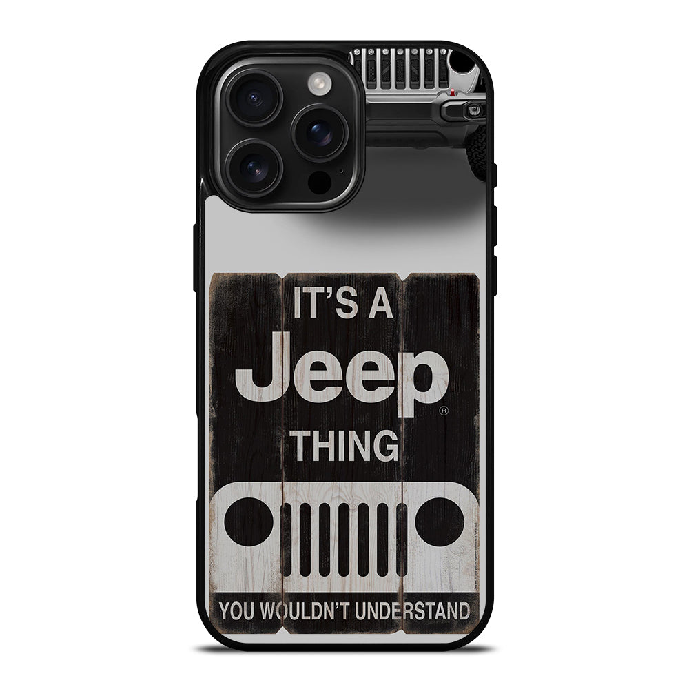 IT'S A JEEP THING iPhone Case Cover