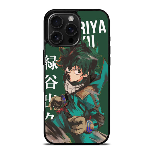 IZUKU MIDORIYA DEKU MY HERO ACADEMIA iPhone Case Cover