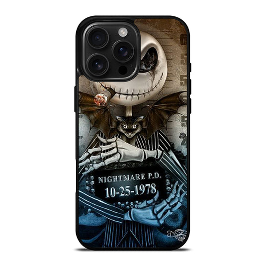 JACK SKELLINGTON NIGHTMARE BEFORE CHRISTMAS iPhone Case Cover