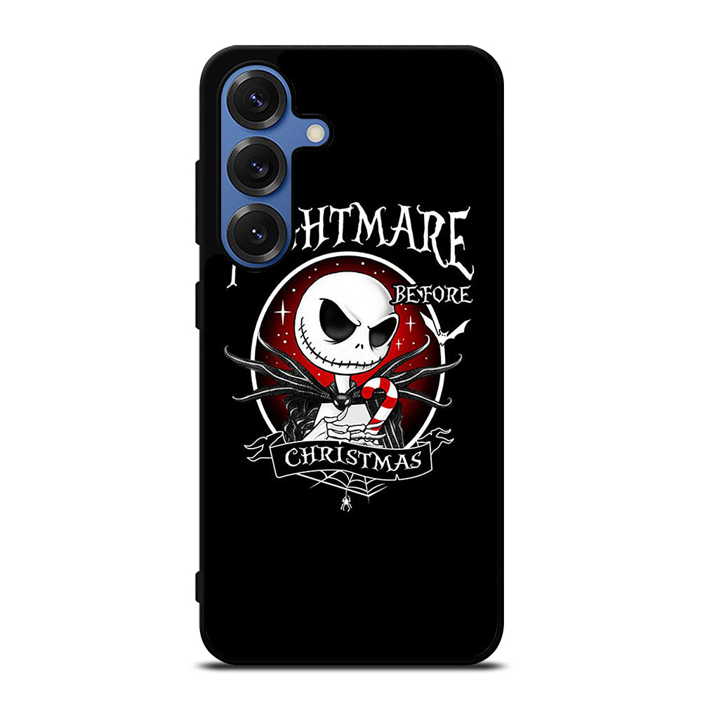 JACK SKELLINGTON NIGHTMARE BEFORE CHRISTMAS BLACK Samsung Galaxy Case Cover