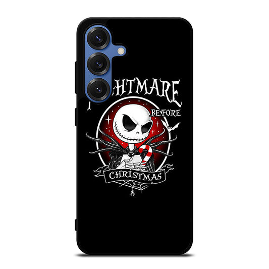 JACK SKELLINGTON NIGHTMARE BEFORE CHRISTMAS BLACK Samsung Galaxy Case Cover