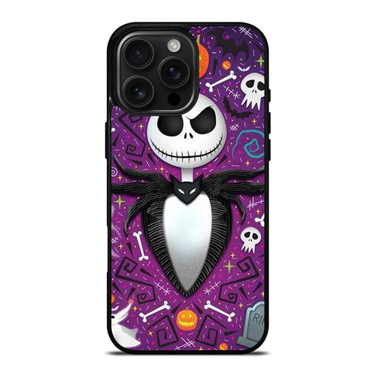 JACK SKELLINGTON NIGHTMARE BEFORE CHRISTMAS CARTOON iPhone Case Cover