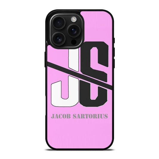 JACOB SARTORIUS PINK LOGO iPhone Case Cover