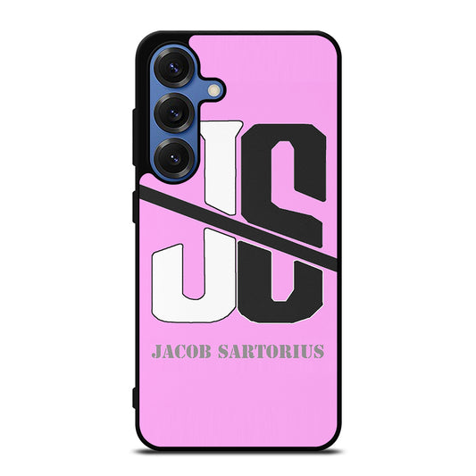JACOB SARTORIUS PINK LOGO Samsung Galaxy Case Cover