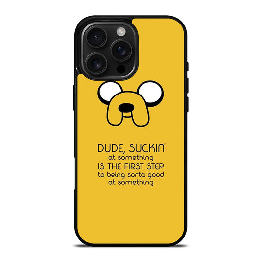 JAKE DOG QUOTE iPhone Case Cover