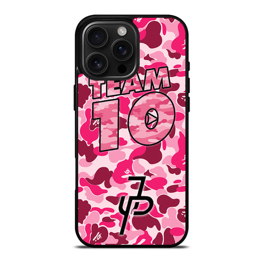 JAKE PAUL TEAM 10 PINK CAMO iPhone Case Cover