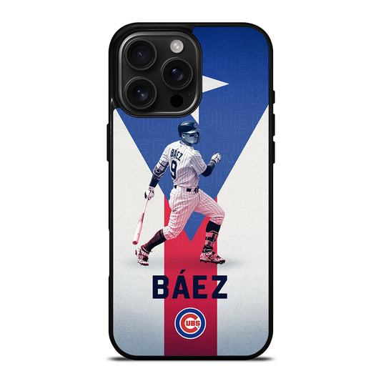 JAVIER BAEZ CHICAGO CUBS MLB 3 iPhone Case Cover