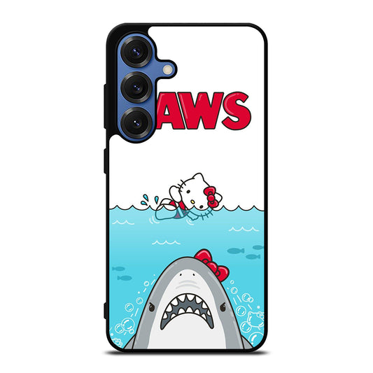 JAWS SHARK HELLO KITTY Samsung Galaxy Case Cover