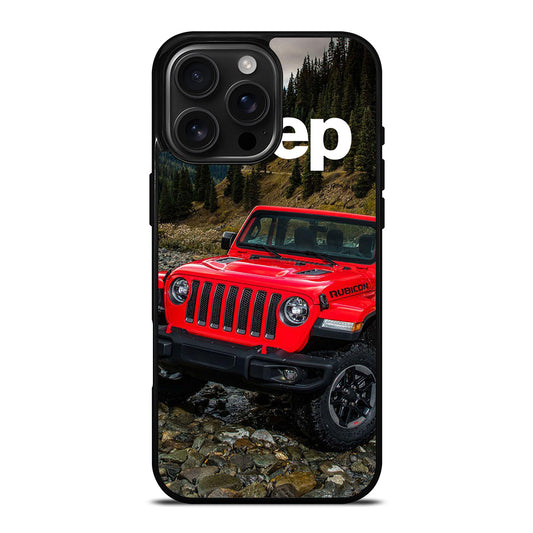 JEEP RED CAR iPhone Case Cover