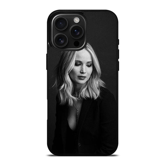 JENNIFER LAWRENCE BLACK iPhone Case Cover