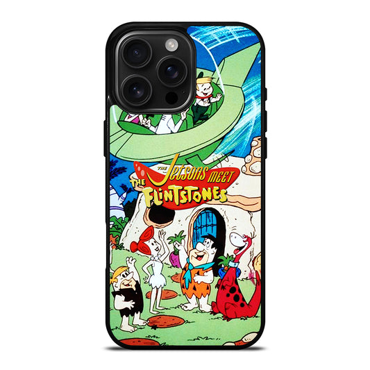 JETSONS MEET FLINTSTONES 2 iPhone Case Cover