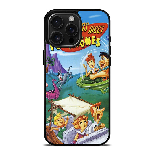 JETSONS MEET FLINTSTONES CARTOON 2 iPhone Case Cover