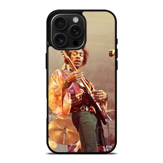 JIMI HENDRIX AND GUITAR iPhone Case Cover