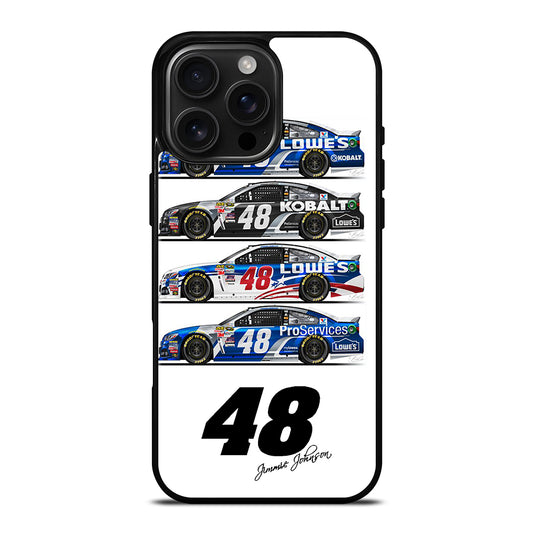 JIMMIE JOHNSON NASCAR ALL CAR iPhone Case Cover
