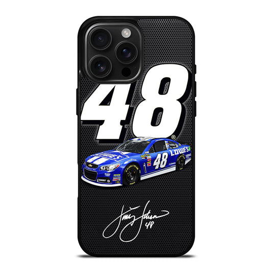 JIMMIE JOHNSON NASCAR SIGNATURE iPhone Case Cover