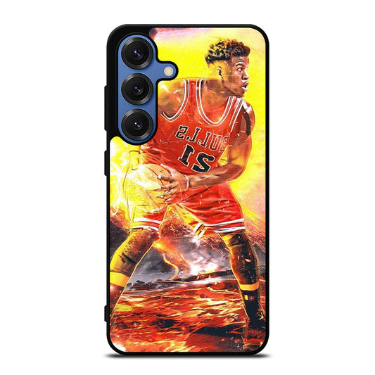 JIMMY BUTLER FLAME CHICAGO BULLS Samsung Galaxy Case Cover