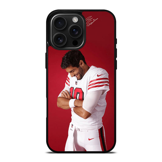 JIMMY GAROPPOLO 49ERS SIGNATURE iPhone Case Cover