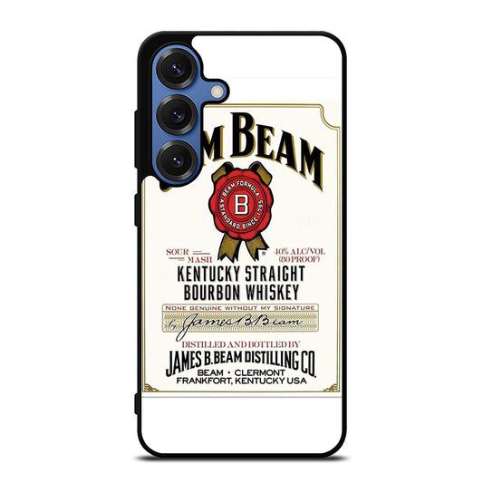 JIM BEAM BOURBON WHISKEY LABEL Samsung Galaxy Case Cover