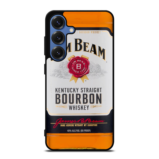 JIM BEAM WHISKEY BOTTLE Samsung Galaxy Case Cover