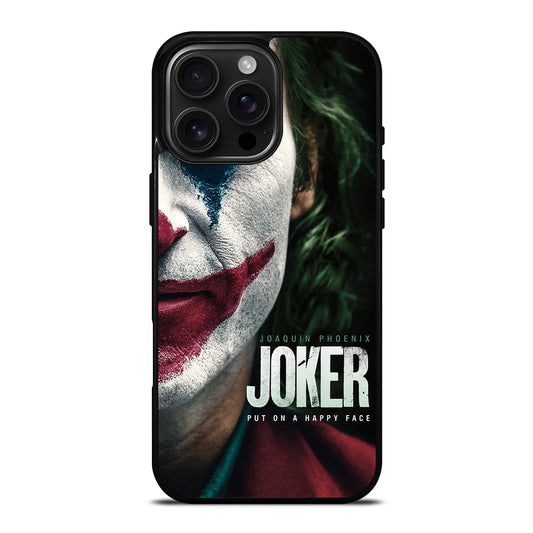 JOAQUIN PHOENIX JOKER HAPPY FACE iPhone Case Cover