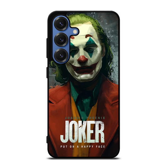 JOAQUIN PHOENIX JOKER HAPPY FACE 2 Samsung Galaxy Case Cover