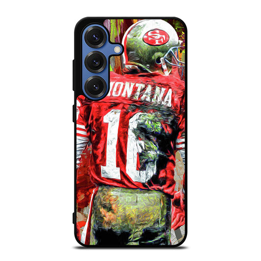 JOE MONTANA 49ERS ART Samsung Galaxy Case Cover