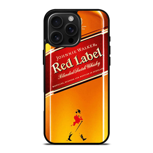 JOHNNIE WALKER RED LABEL iPhone Case Cover